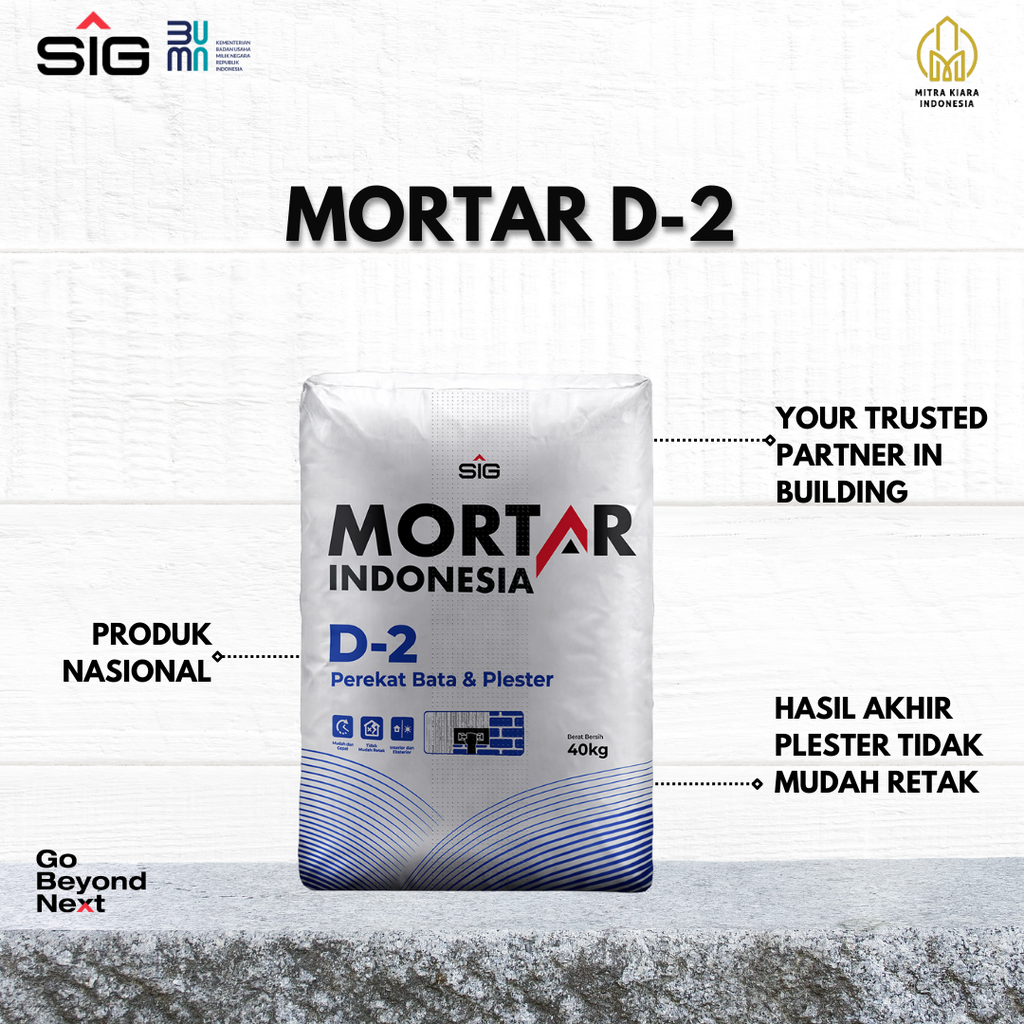 Mortar Indonesia Perekat Bata Ringan (D-1) Area DKI Jakarta